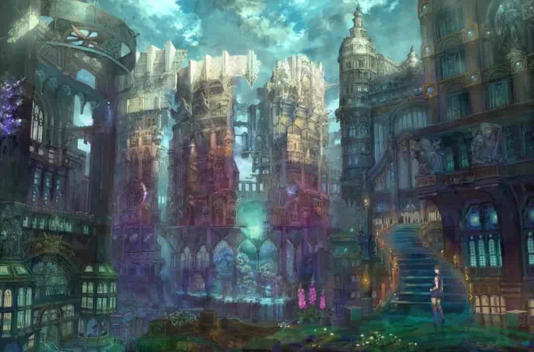 【P站画师】“六七质”超精美场景绘画!