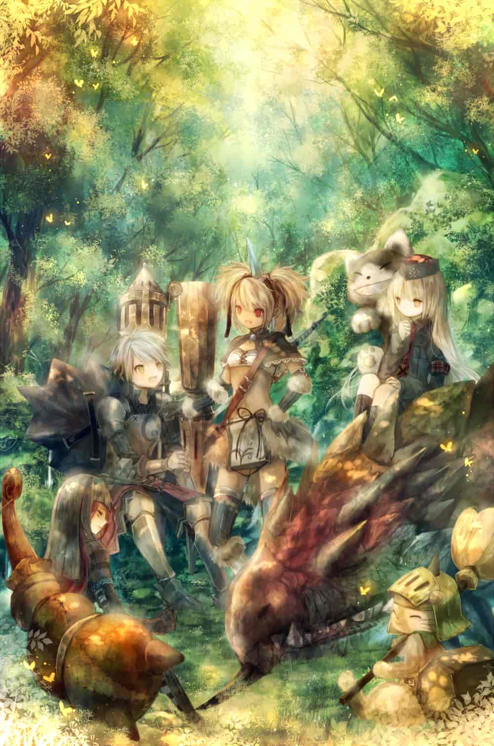  Pixiv画师​鬼猫屋Onineko(おにねこ)作品赏析和下载 