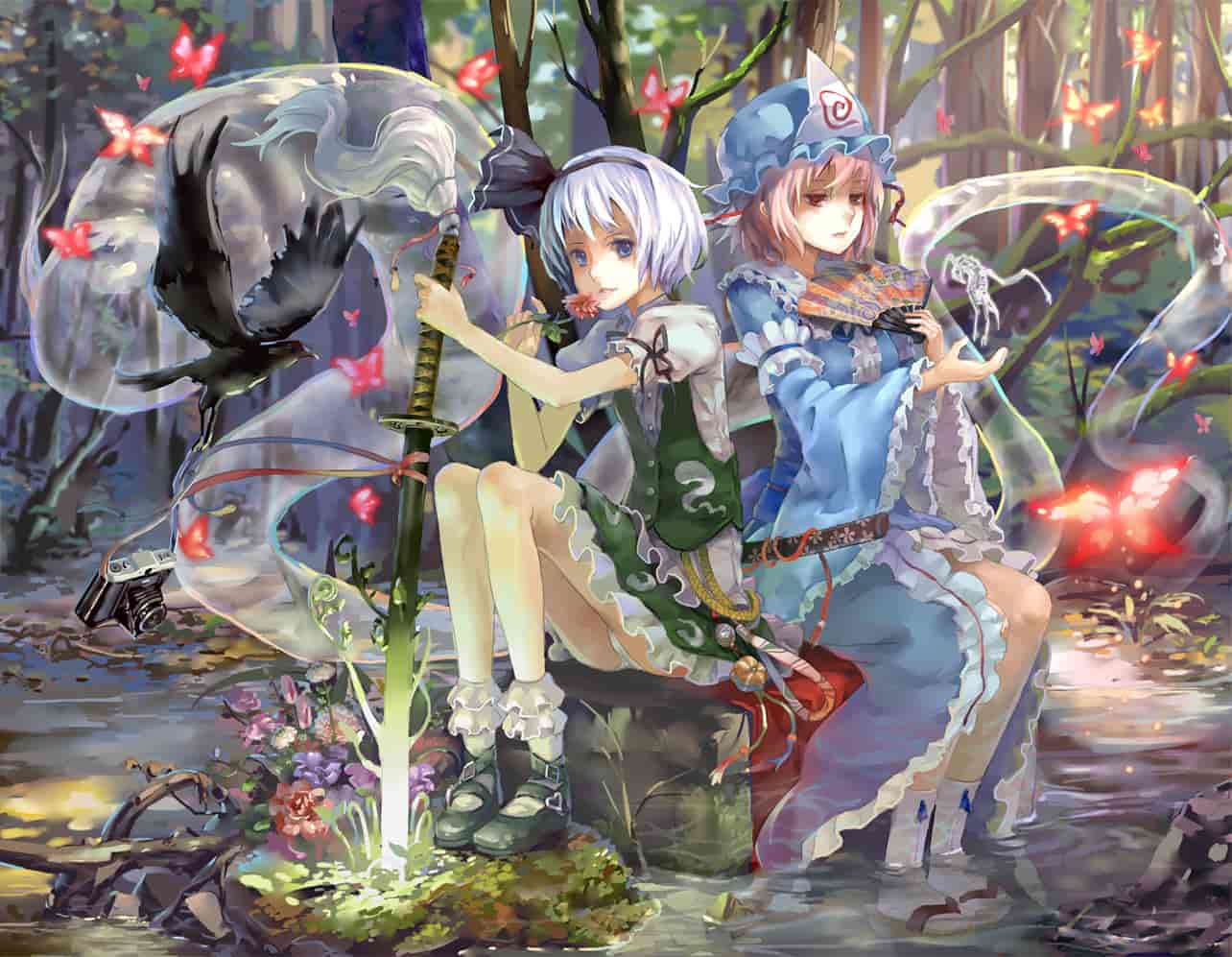 中国画师77gl作品赏析和下载