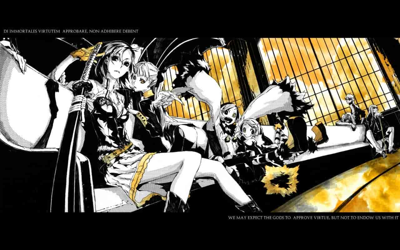 日本画师Miwa Shirow (三輪士郎)作品赏析和下载