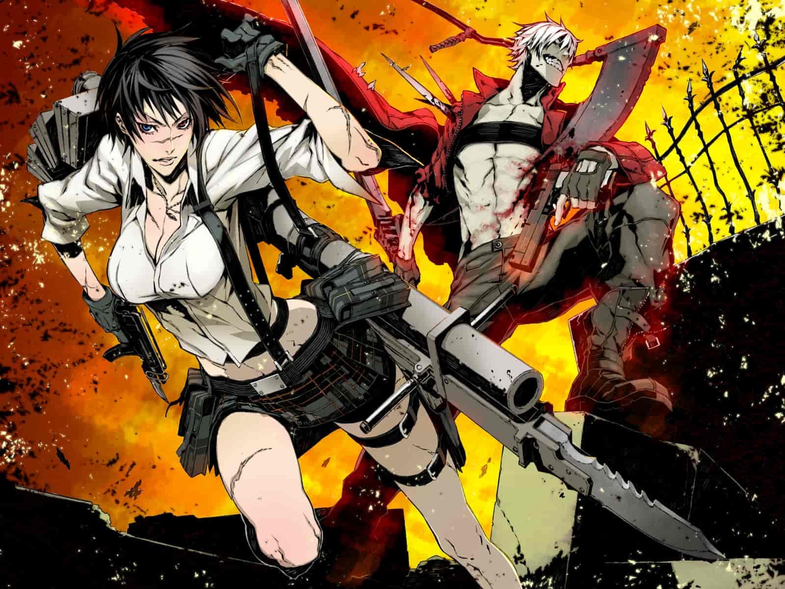 日本画师Miwa Shirow (三輪士郎)作品赏析和下载