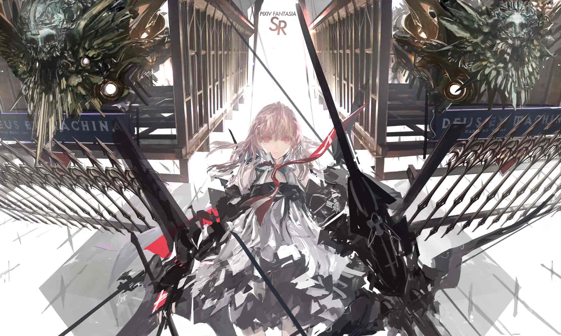 Pixiv画师LIN+原画作品集赏析和下载