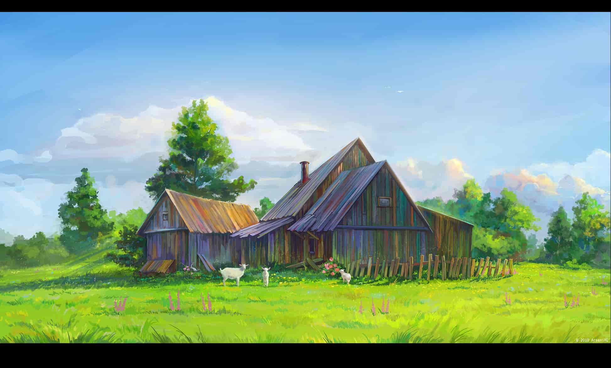 每一幅都是精美的壁纸,P站画师arsenixc作品赏析和下载