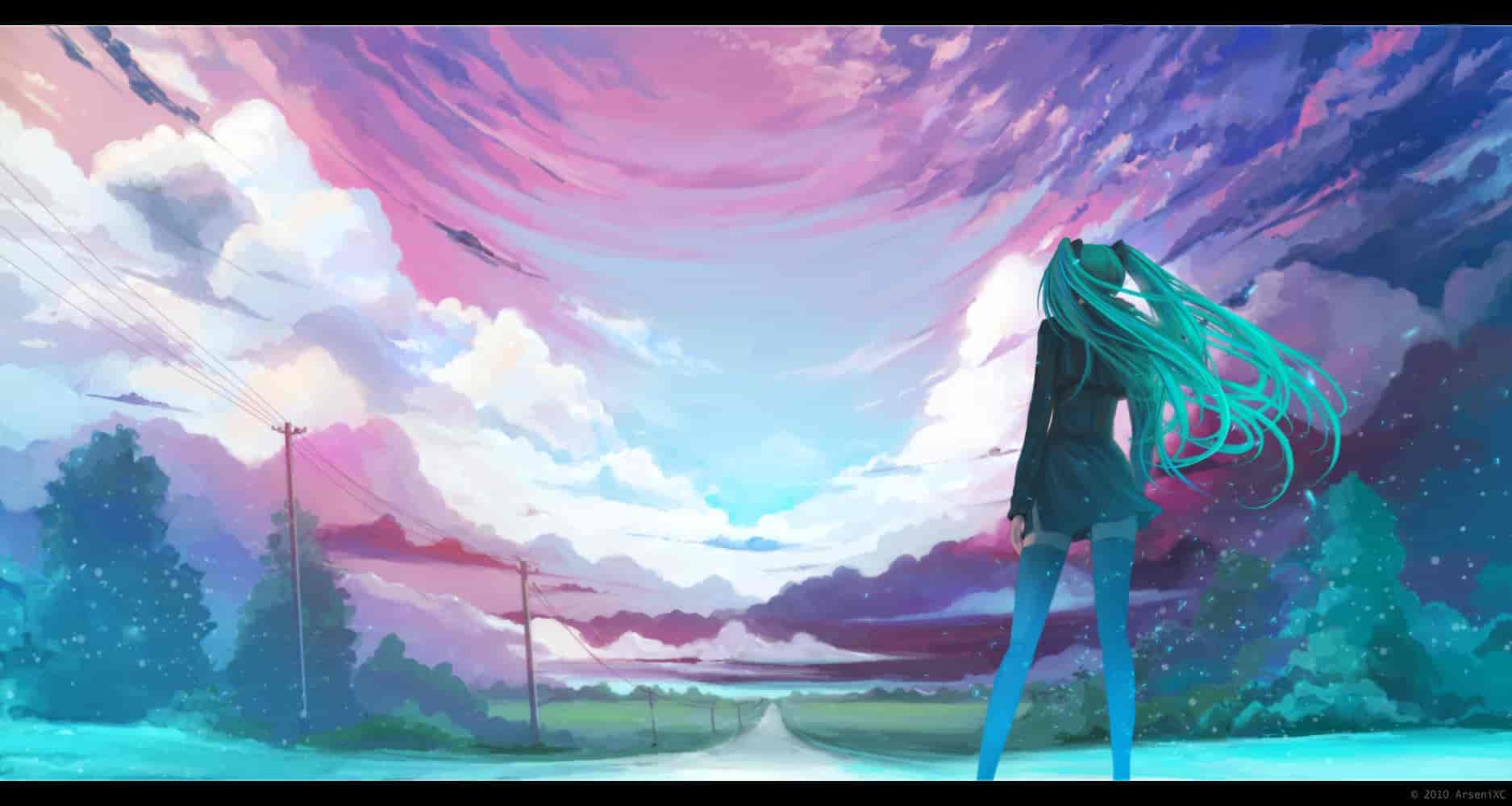 每一幅都是精美的壁纸,P站画师arsenixc作品赏析和下载