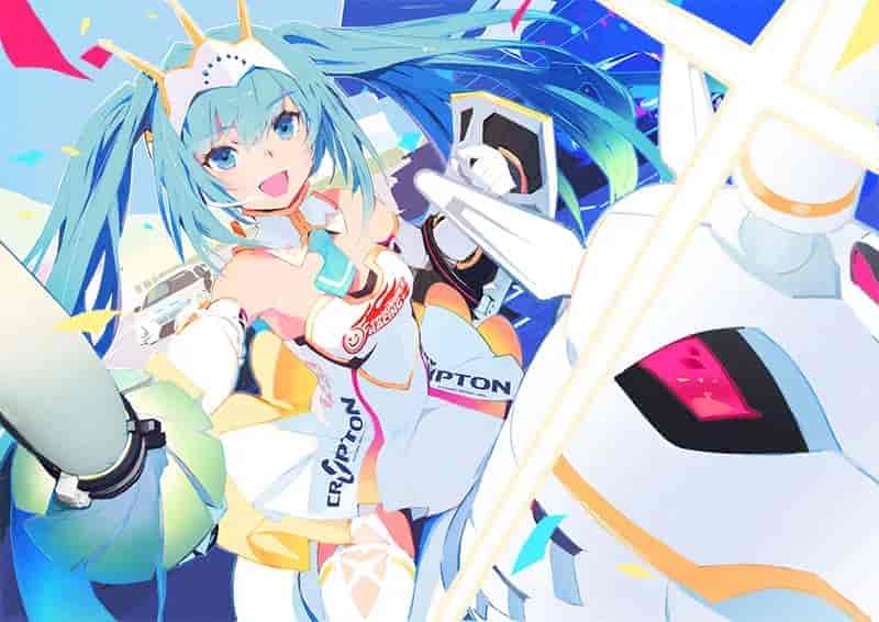 赛车初音图集 