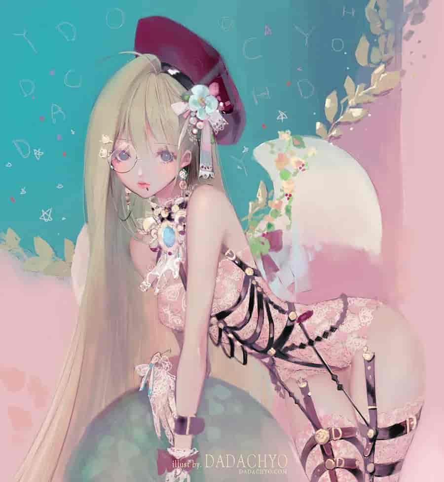 【42GB】DADACHYO教程+PSD图集+笔刷