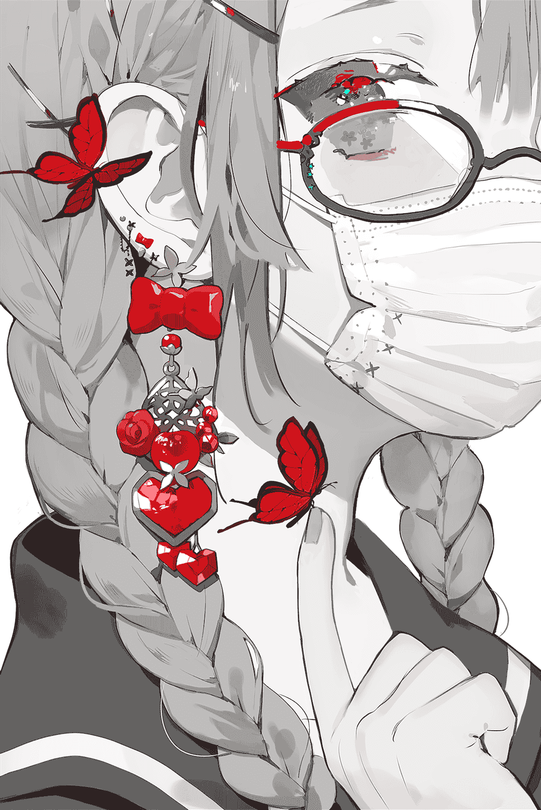 夏炉(karohroka)Pixiv+推特图片包[55P]