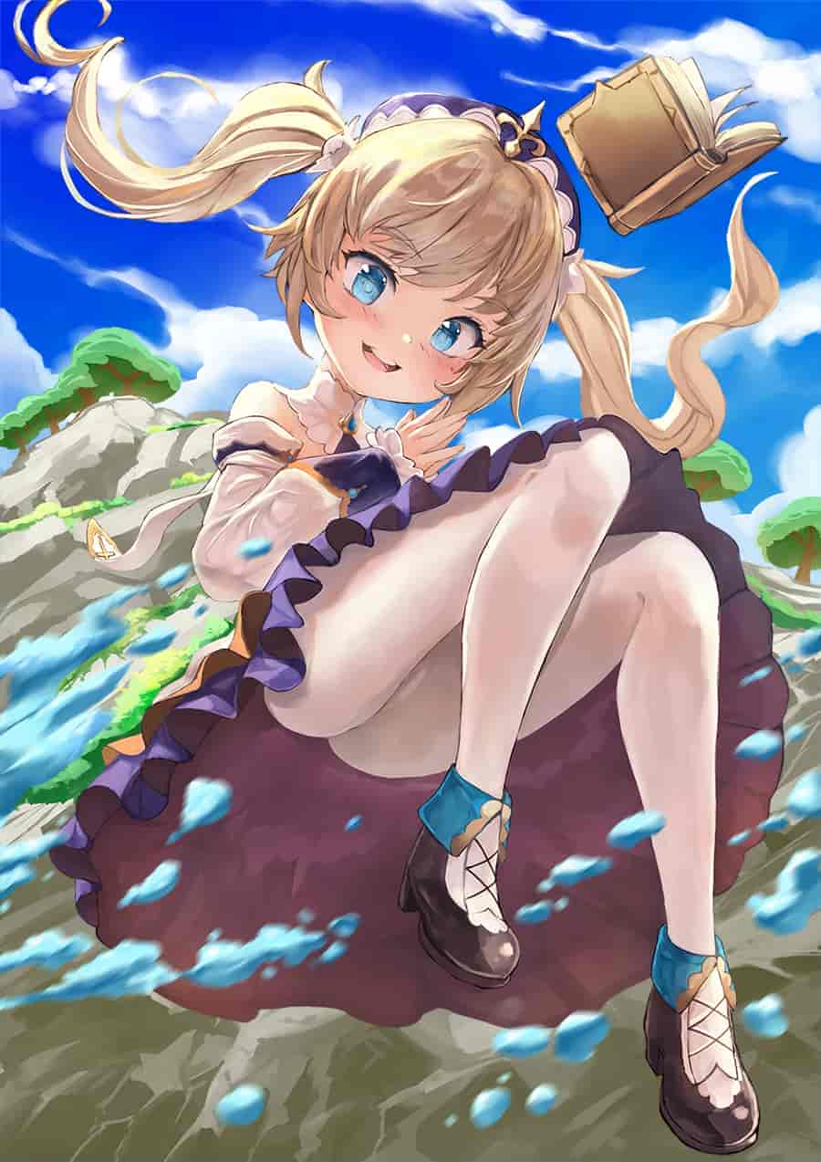 原神芭芭拉 高清图片CG包[243P]