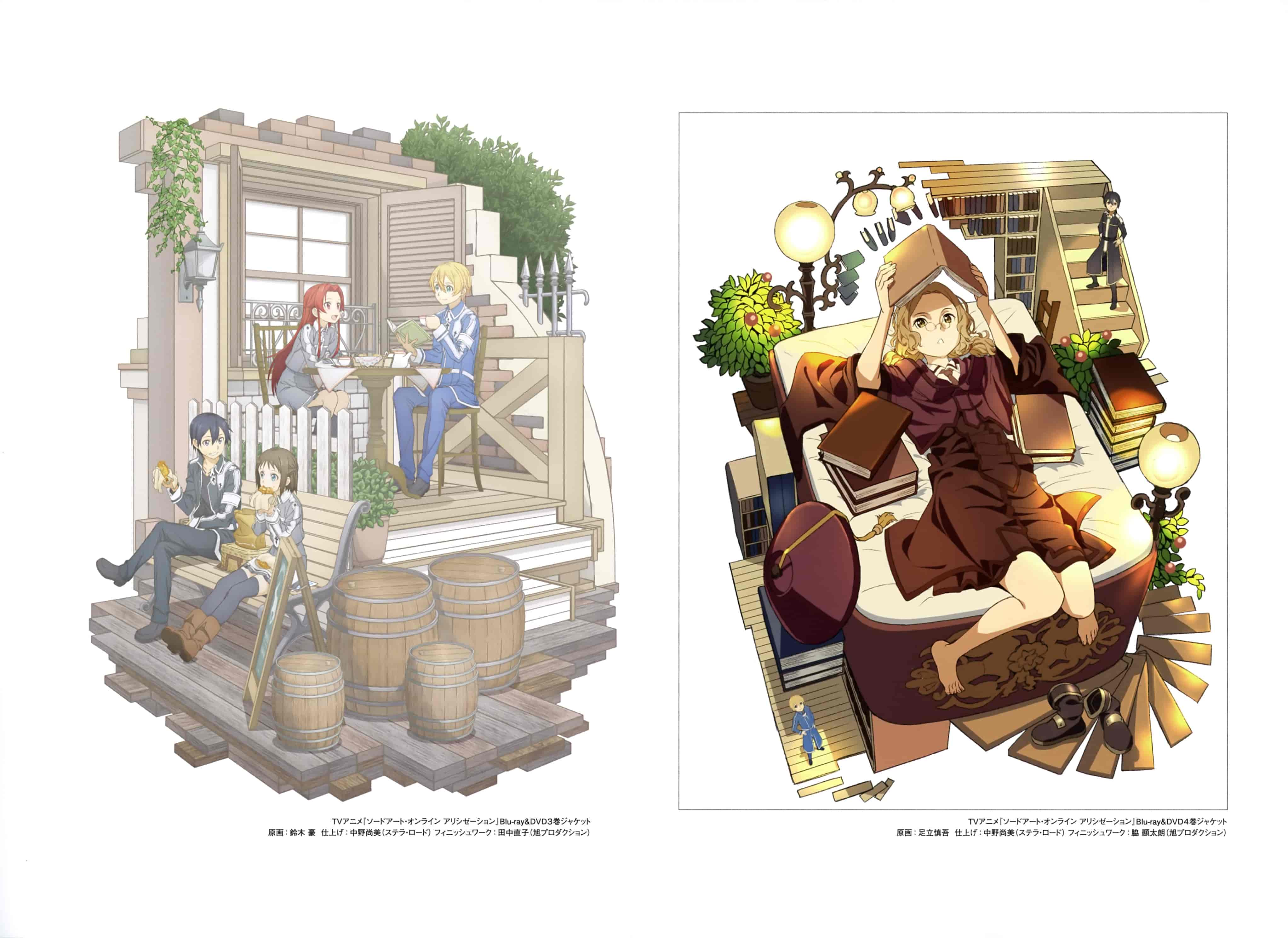 刀剑神域 Alicization War of Underworld 插画集[155P]