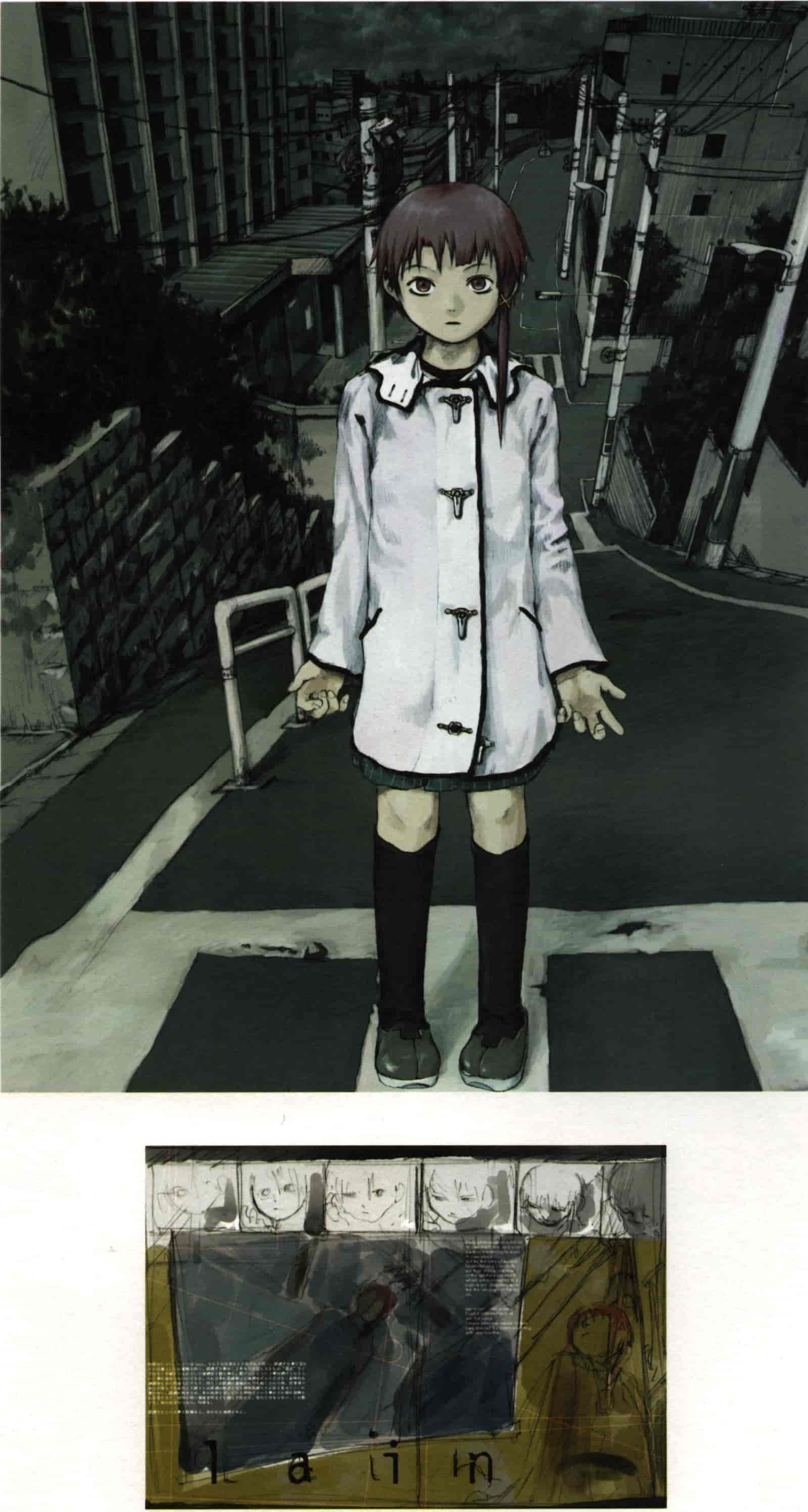 an omnipresence in wired /『lain』安倍吉俊 画集 オムニプレゼンス[87P]