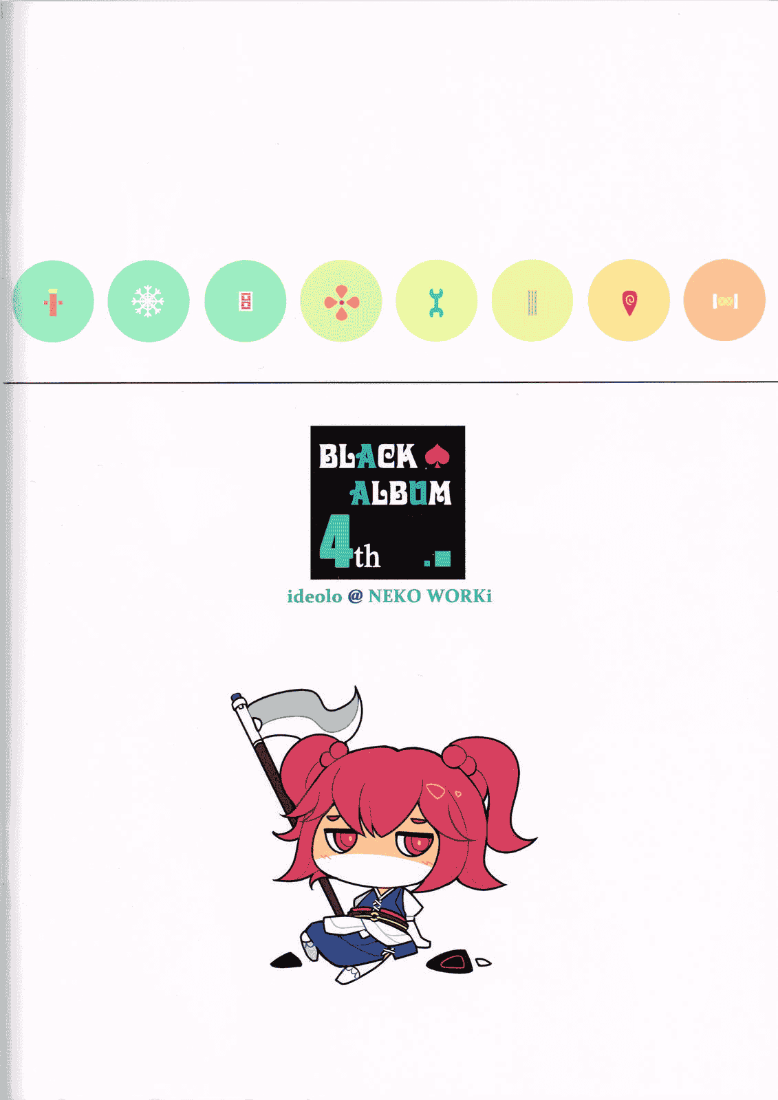 NEKO WORKi (ideolo)东方同人画集10册合集[189P]
