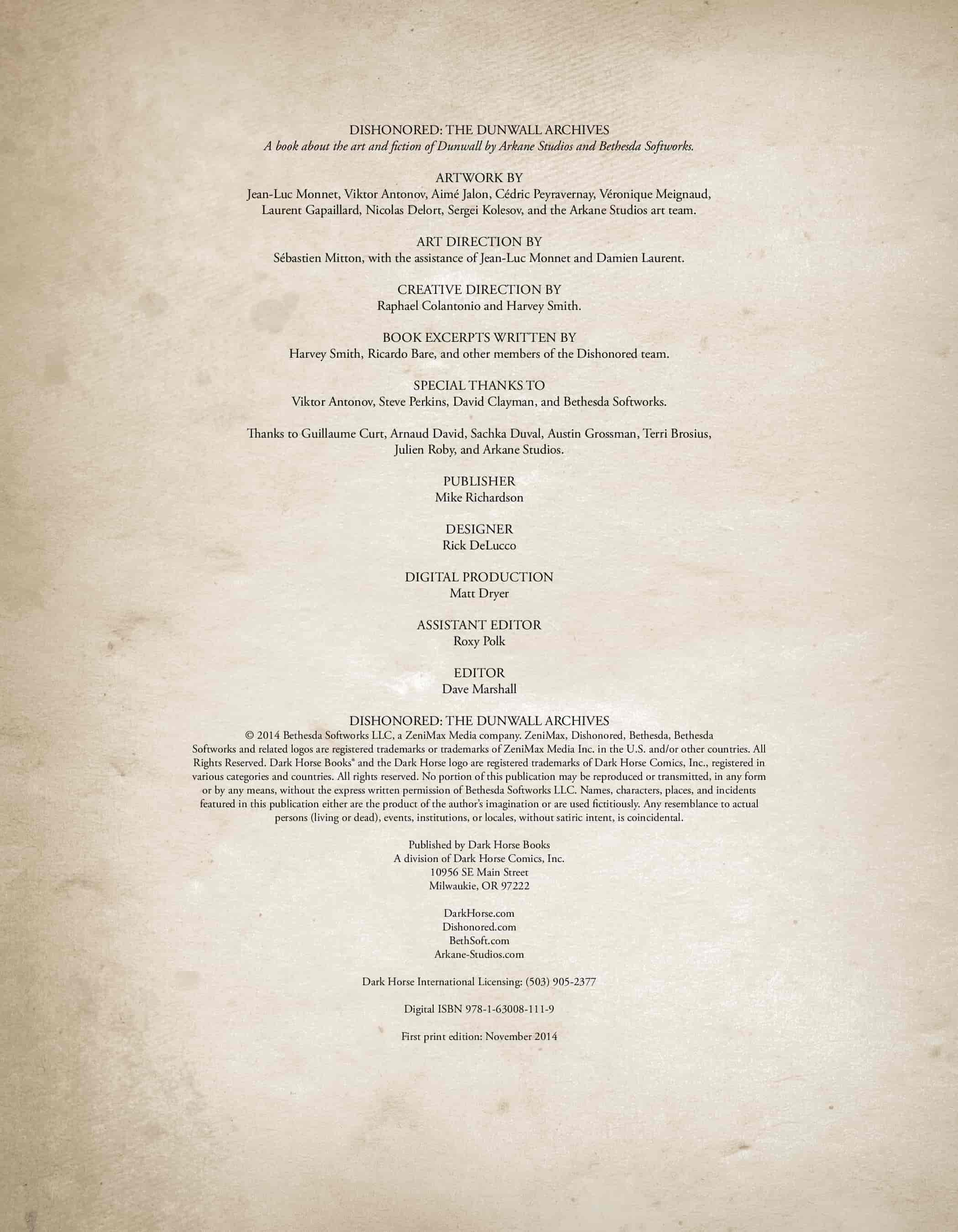 Dishonored - The Dunwall Archives[179P]