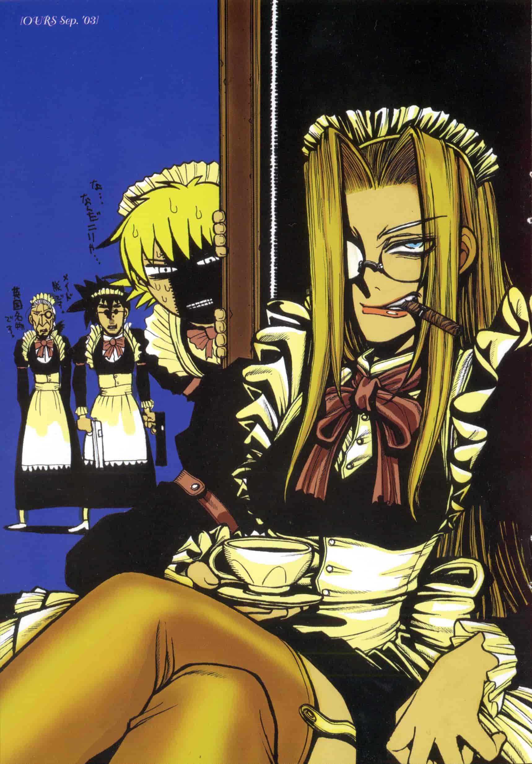 平野耕太HELLSING Illustration Selection[12P]
