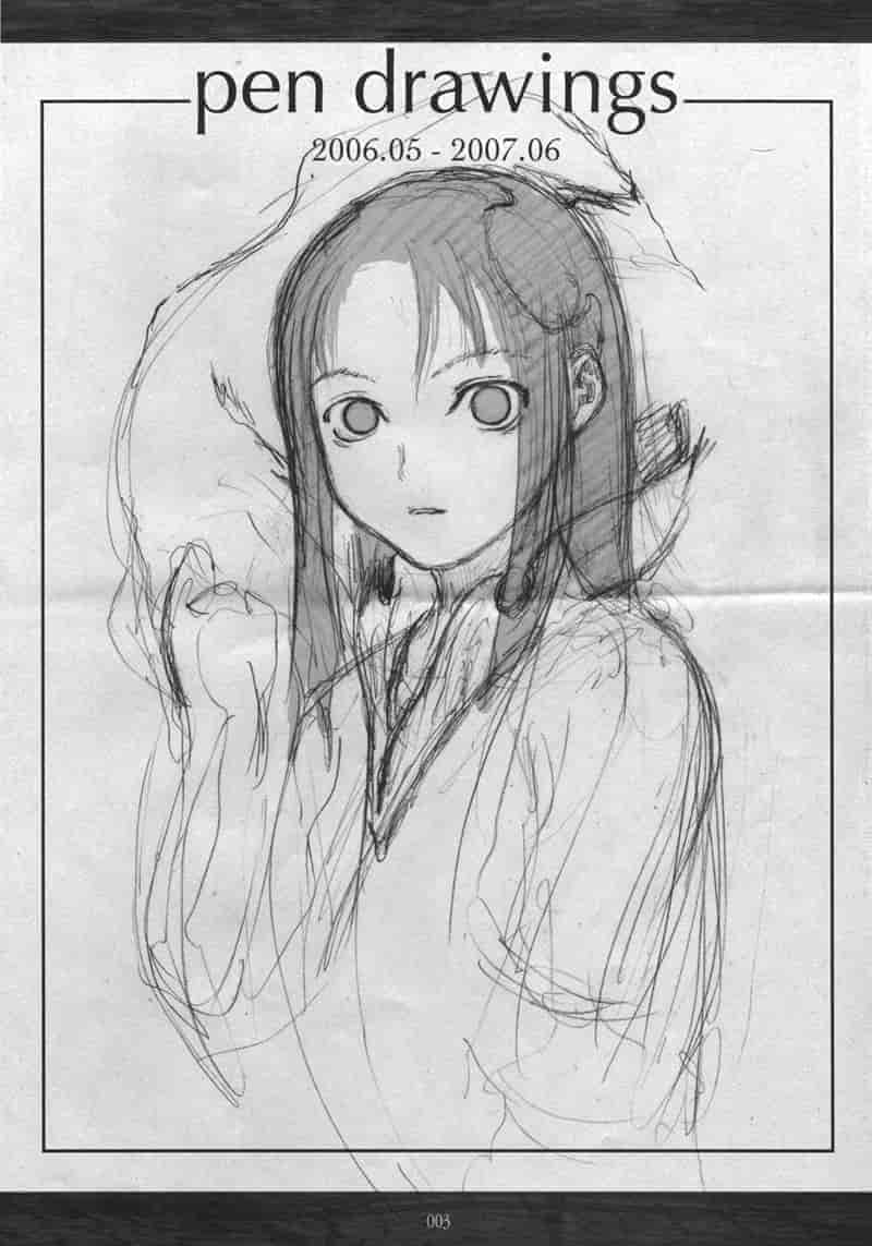 安倍吉俊Pen Drawings 200605-200706[108P]