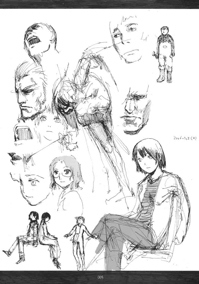 安倍吉俊Pen Drawings 200605-200706[108P]