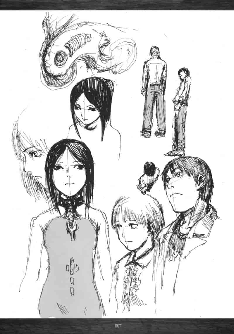 安倍吉俊Pen Drawings 200605-200706[108P]
