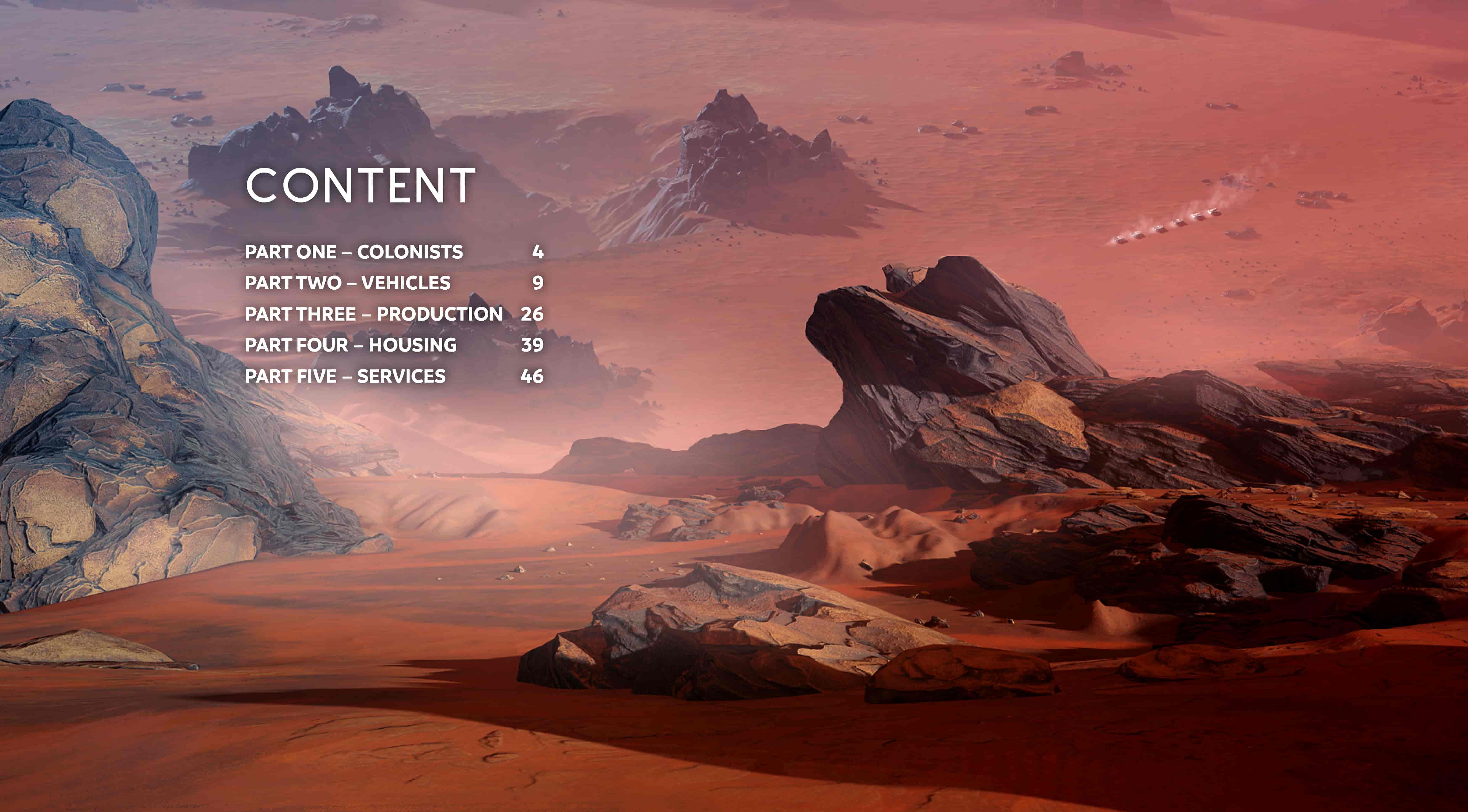 Surviving Mars Art Book[52P]