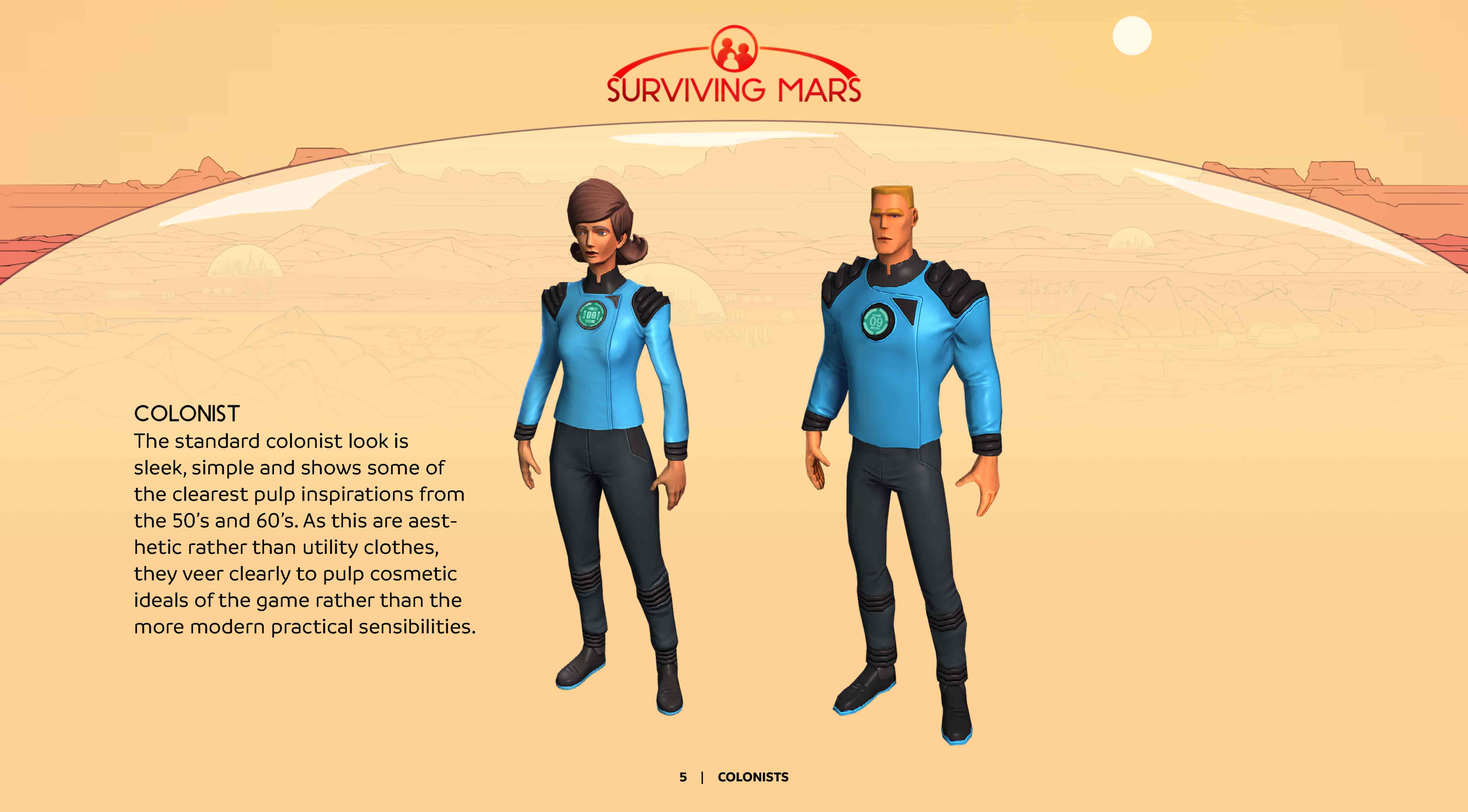 Surviving Mars Art Book[52P]