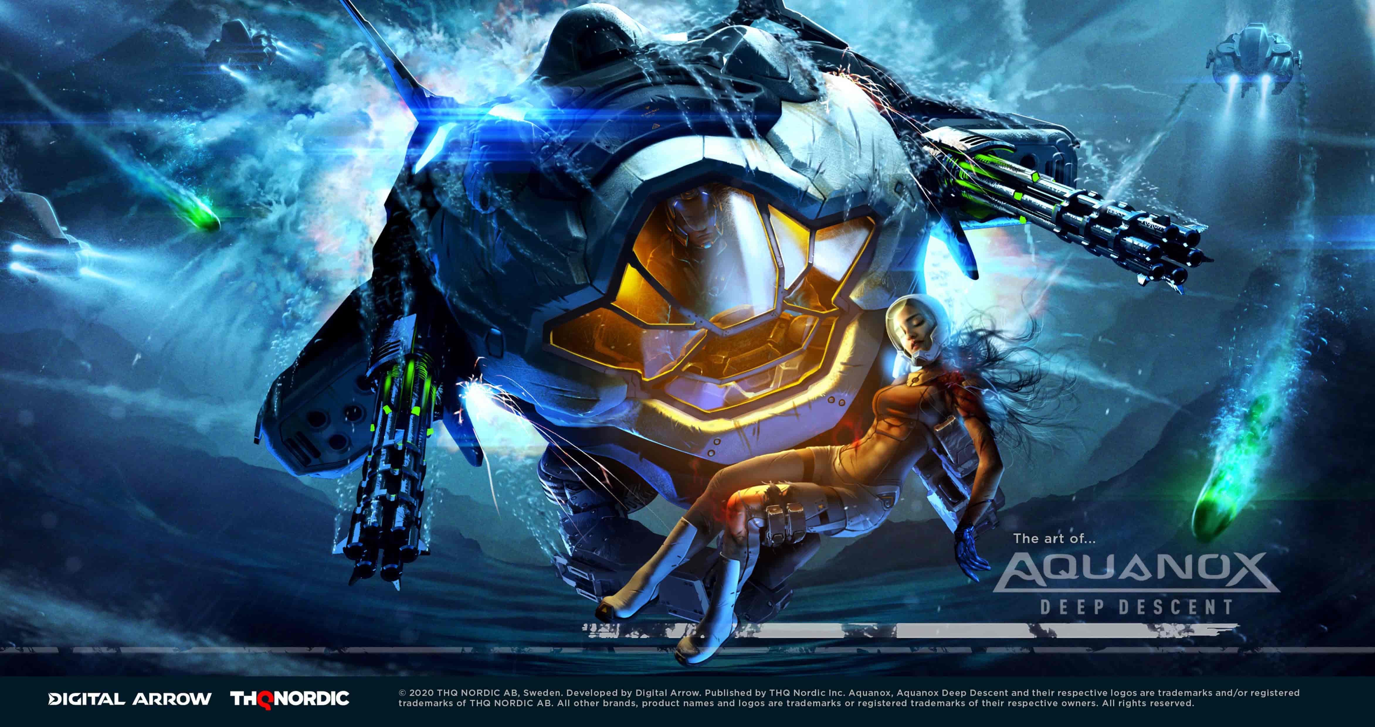 The Art of Aquanox Deep Descent[47P]