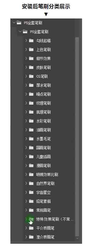 3000款PS绘画笔刷合集