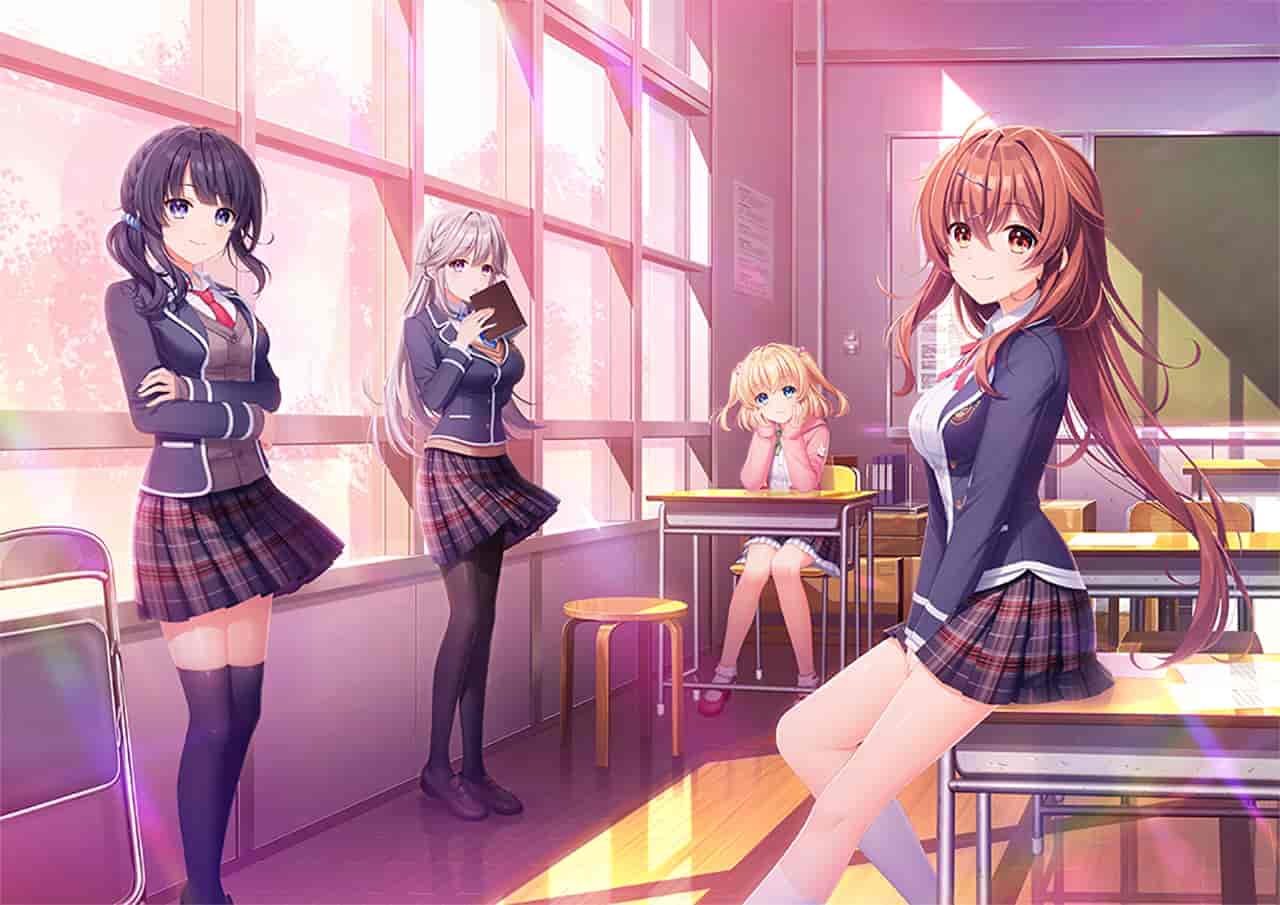 有葉創作彼女の恋愛公式(创作彼女的恋爱公式) 精选CG[535P]