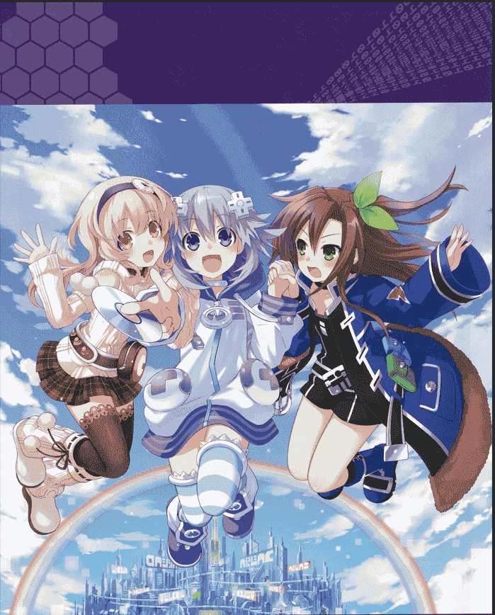 超次次元游戏海王星Re;Birth 1&amp;2 Visual Collection[135P]