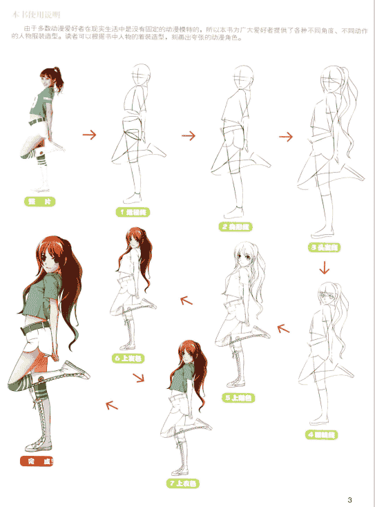 超级漫画真人参考图鉴 4册合集[PDF/JPG]