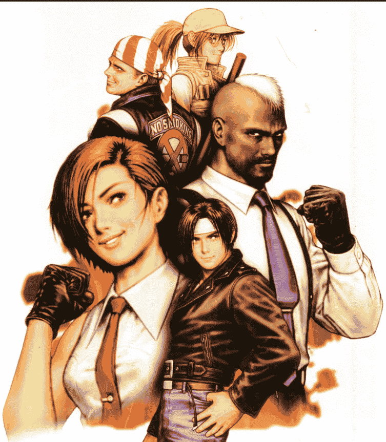 THE KING OF FIGHTERS FIGHTING EVOLUTION 10th[157P]