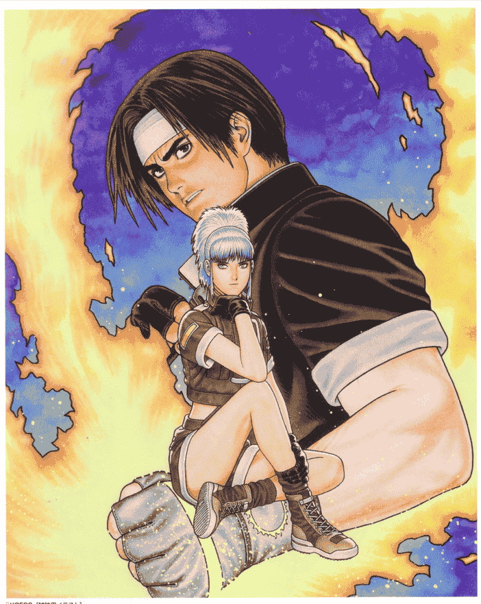 THE KING OF FIGHTERS FIGHTING EVOLUTION 10th[157P]