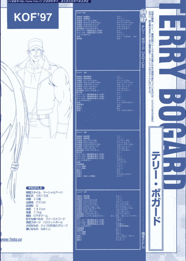 The King of Fighters 94-97 大蛇篇 完全设定原画集[282P]