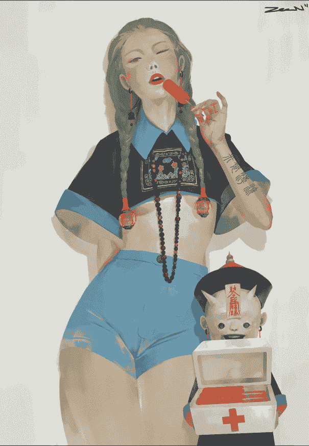 Zeen Chin ArtStation+deviantart图片包[271P]