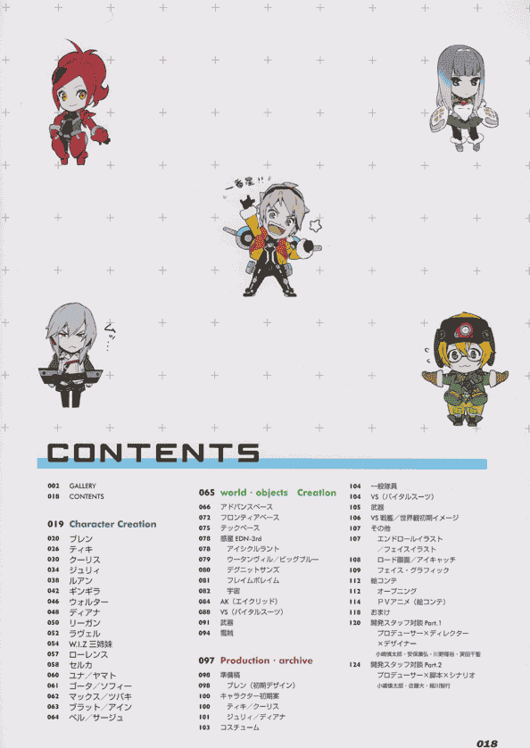 エクストルーパーズ 公式設定資料集[136P]