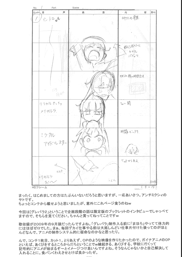 サトステ (サト) キャルのマジカルタイム、三分前。原画集[214P]