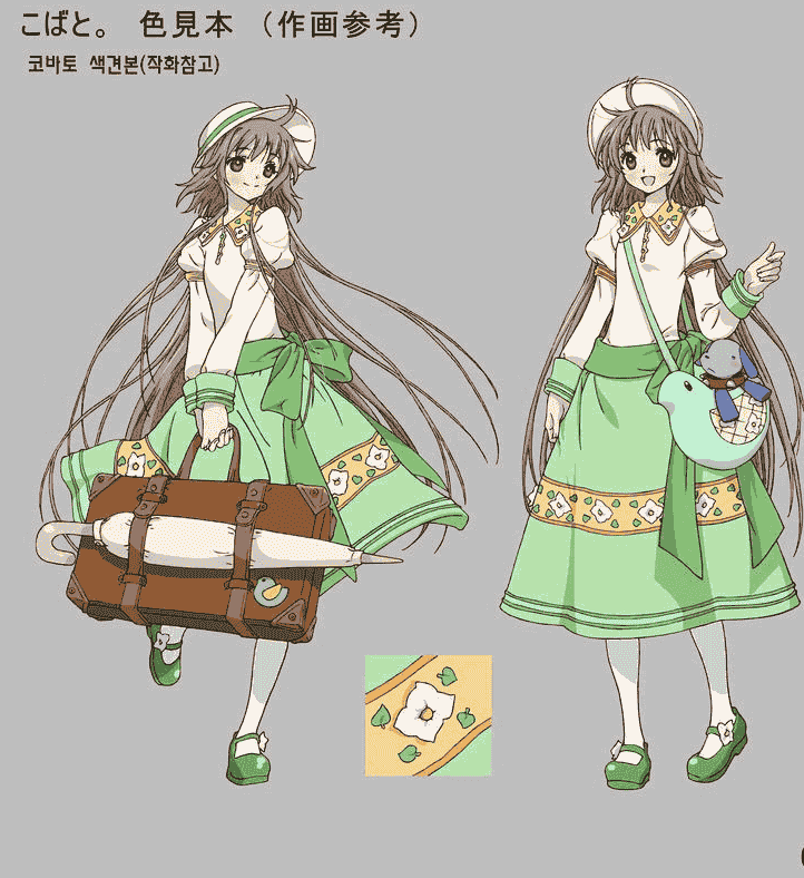 奇迹少女KOBATO 动画资料设定线稿集[143P]