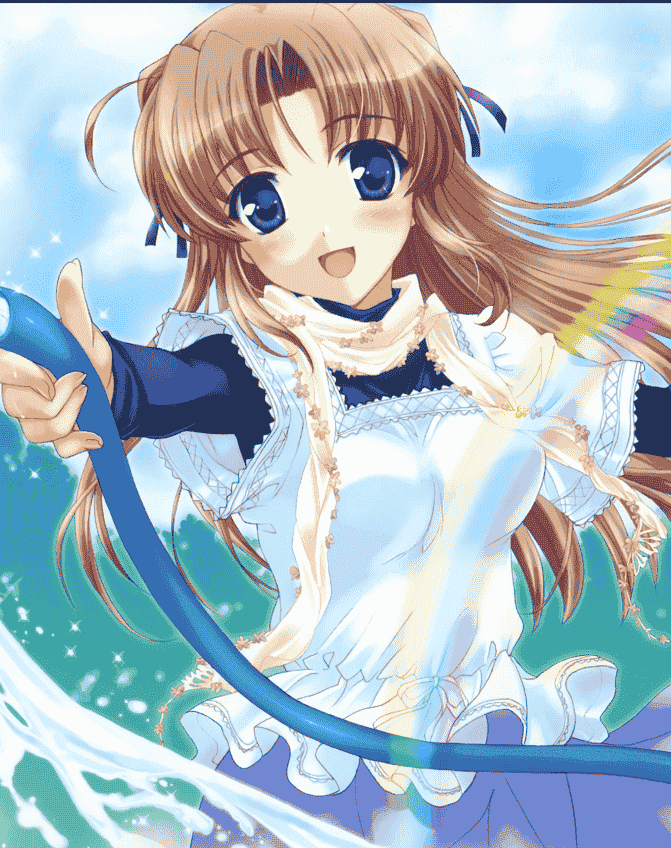 August/ARIA Calendar Illustration 2005-2010 Four Seasons Memorial[85P]