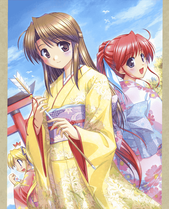 August/ARIA Calendar Illustration 2005-2010 Four Seasons Memorial[85P]