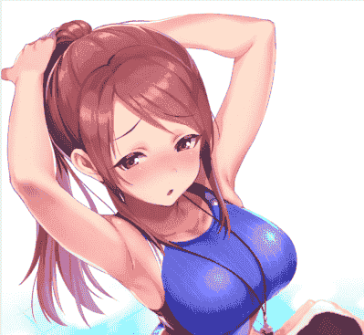 专题图包扎头发的美少女 高清图片CG包[2160P]