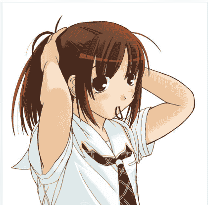 专题图包扎头发的美少女 高清图片CG包[2160P]