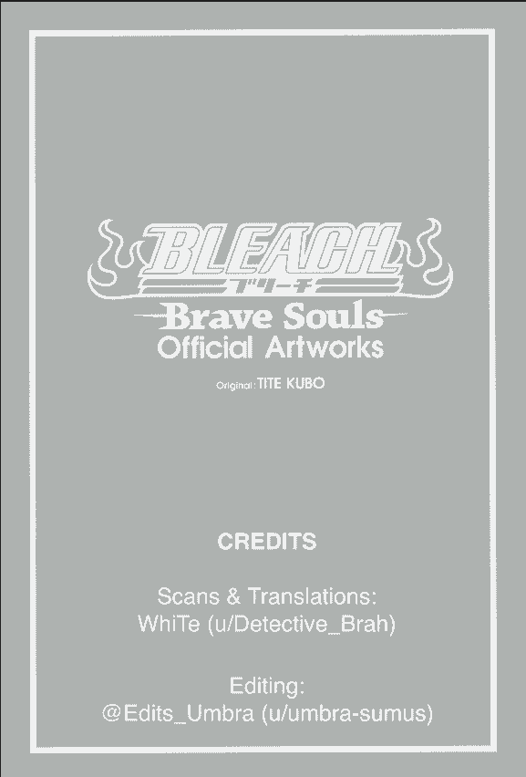 Bleach Brave Souls Official Artworks[257P]