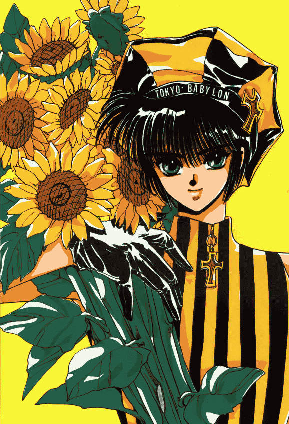 CLAMP 东京巴比伦 明信片画集[34P]