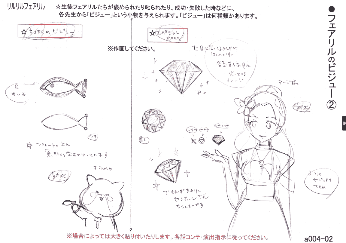 莉露莉露妖精莉露之妖精之门 动画资料设定线稿集[205P]