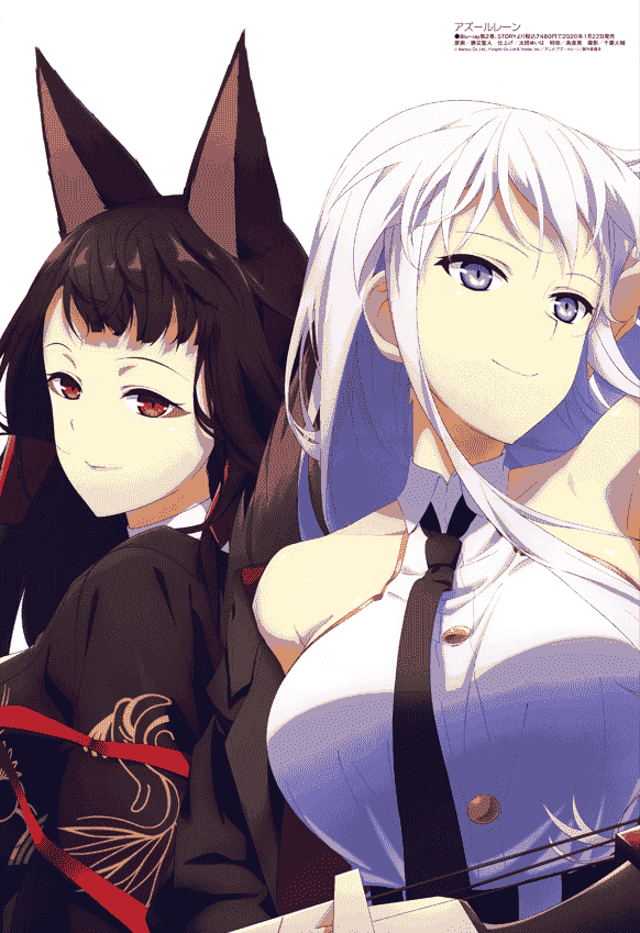 Megami Magazine 2020年 插图包[216P]