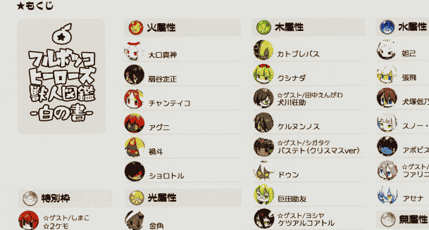 きし弁 (きしべ)フルボッコヒーローズ獣人図鑑 -白の書-[54P]
