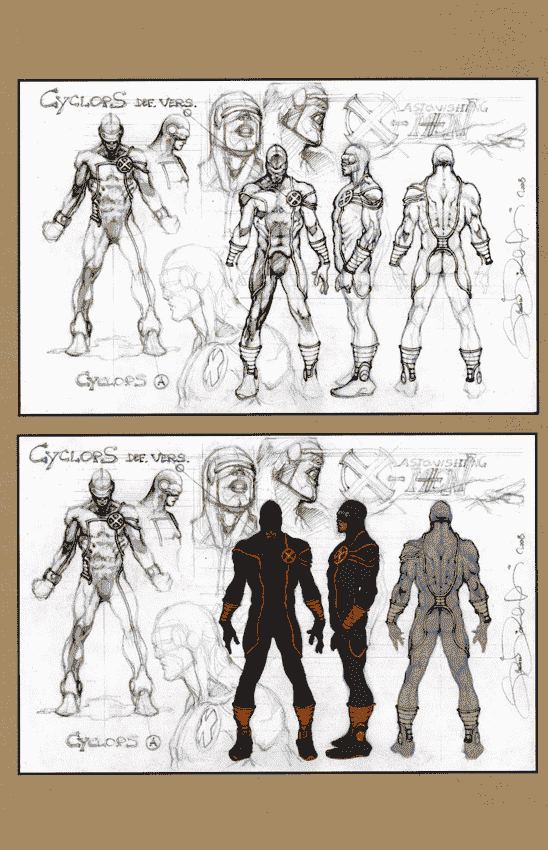 Astonishing X-Men Sketchbook[32P]