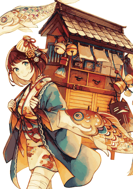 日文 亚洲幻想女孩角色设计书[148P]