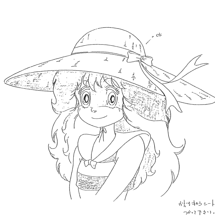 魔法妖精贝露莎 动画资料设定线稿集[37P]