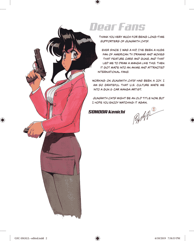 Gunsmith Cats Anime OVA Blu-ray Production Archive[245P]