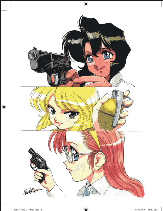 Gunsmith Cats Anime OVA Blu-ray Production Archive[245P]