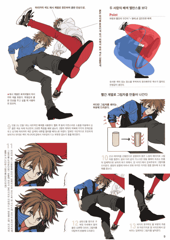 韩文 大胆姿势的画法[174P]