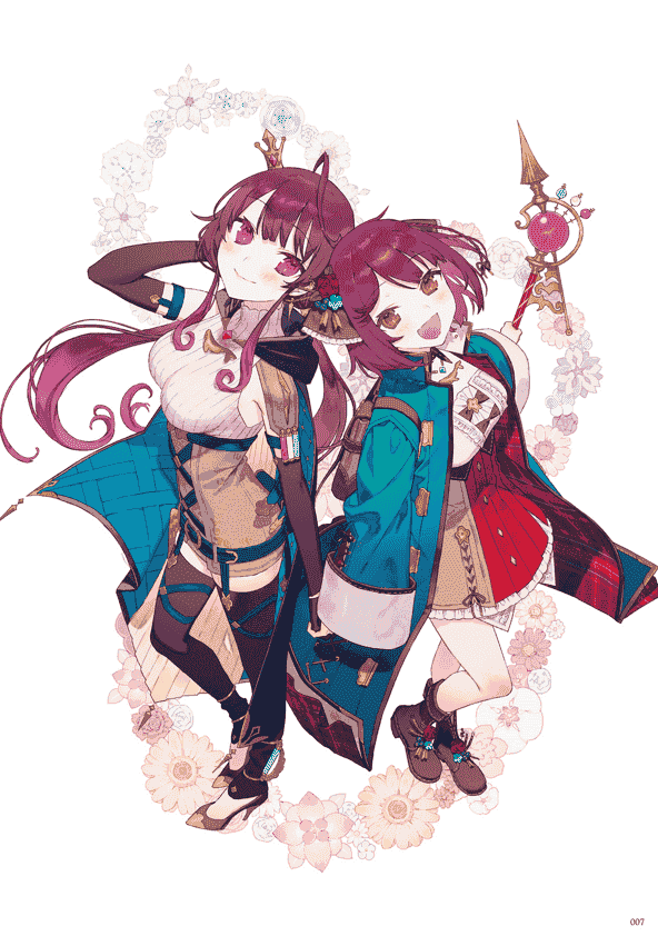 NOCO ゆーげん 苏菲的炼金工房2 ～不可思议梦的炼金术士～ 设定画集[114P]